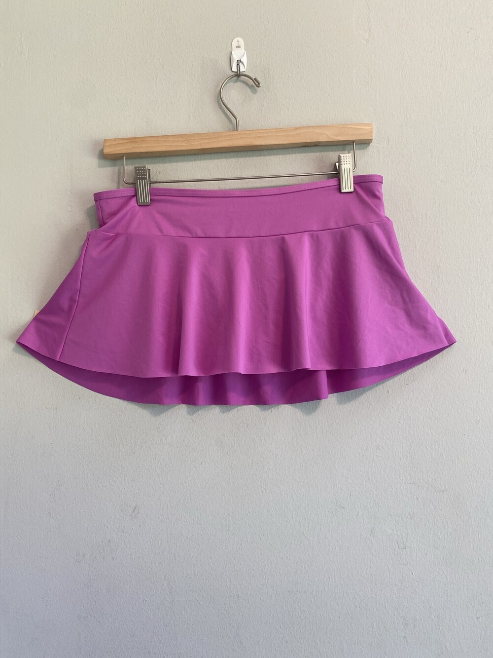 New Lands' End Purple Swim Skirt Bottom Girls L 10-12